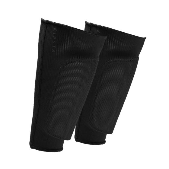 Football Shin Pad Sleeves - Black