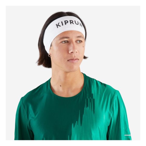 Men's Women's v2 KIPRUN running headband - white