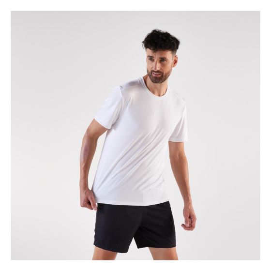 Men's Kiprun Run 100 running T-shirt - white
