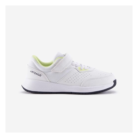 Kids' Rip-Tab Tennis Shoes Essential KD - White & Yellow