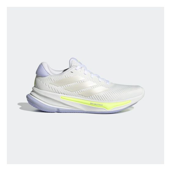 WOMEN'S WHITE ADIDAS SUPERNOVA EASE RUNNING SHOES