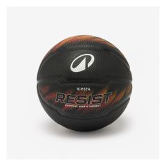 Size 5 Basketball Resist R500 - Black/Orange