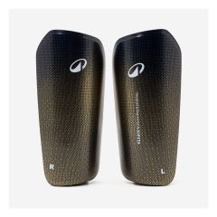 Adult Football Shin Guards with Support Sleeves F500 - Blue