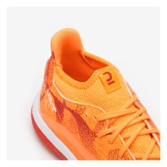 Kids' Lace-Up Football Boots Viralto III Turf TF - Mango