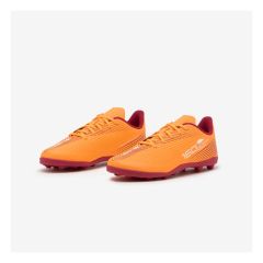 Kids' Lace-Up Football Boots 160 MG - Orange