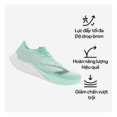 MEN'S KIPRUN KD900 LIGHT RUNNING SHOES - GREEN/PURPLE