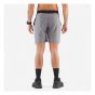 Men's Running Shorts-KIPRUN Run 500 Dry-Granite grey