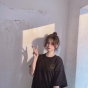 Áo thun graphic Drew House màu đen mẫu 11