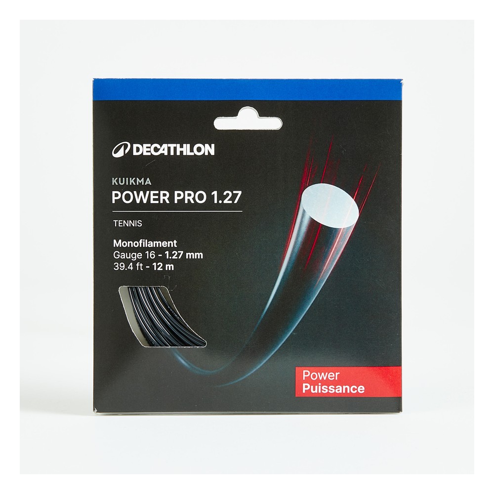 TA 990 Power 1.27 mm Monofilament Tennis Strings - Black