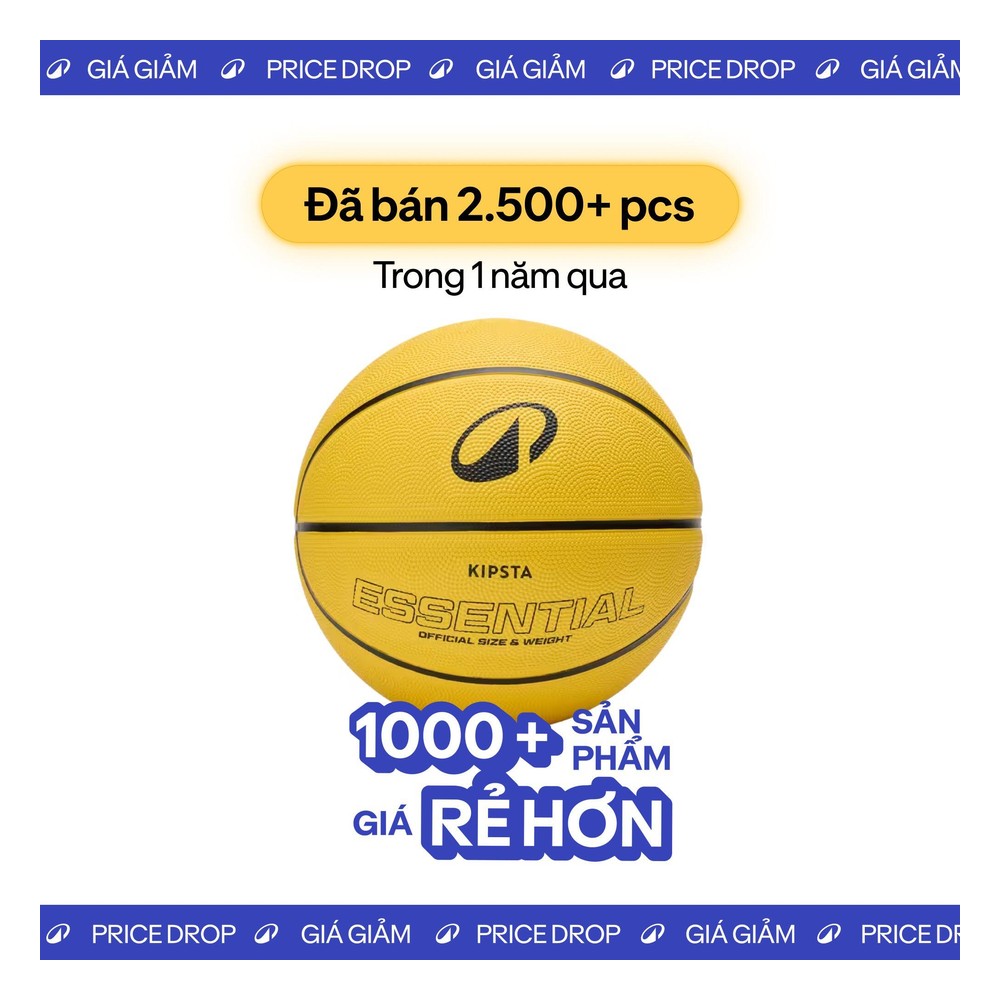 Size 5 Basketball Essential R100 - Yellow