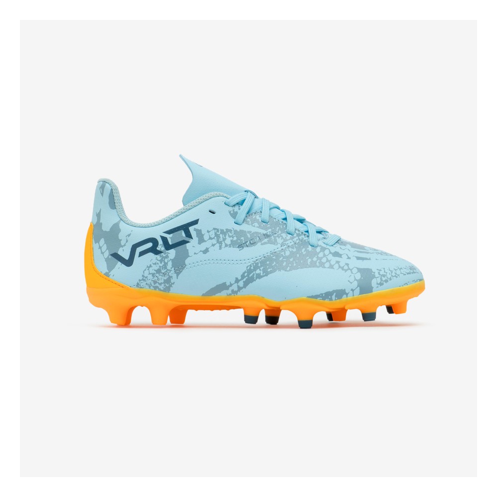 Kids' Lace-Up Football Boots Viralto I FG - Snake