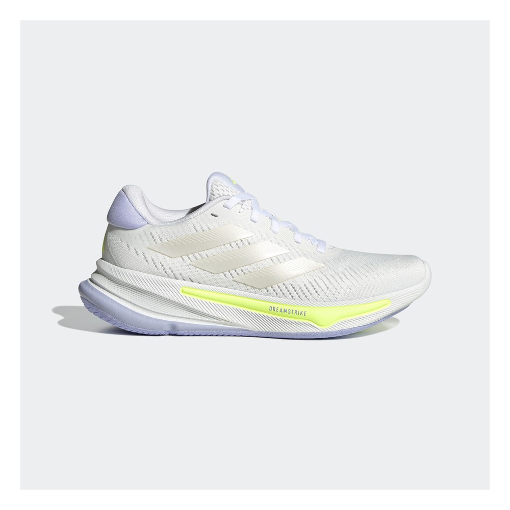WOMEN'S WHITE ADIDAS SUPERNOVA EASE RUNNING SHOES